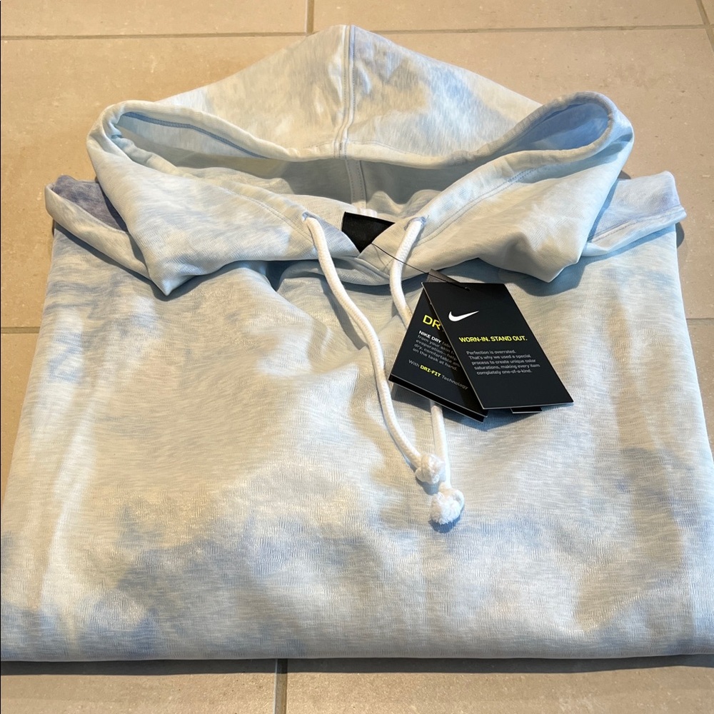 Nike Women's Light Blue Hoodie